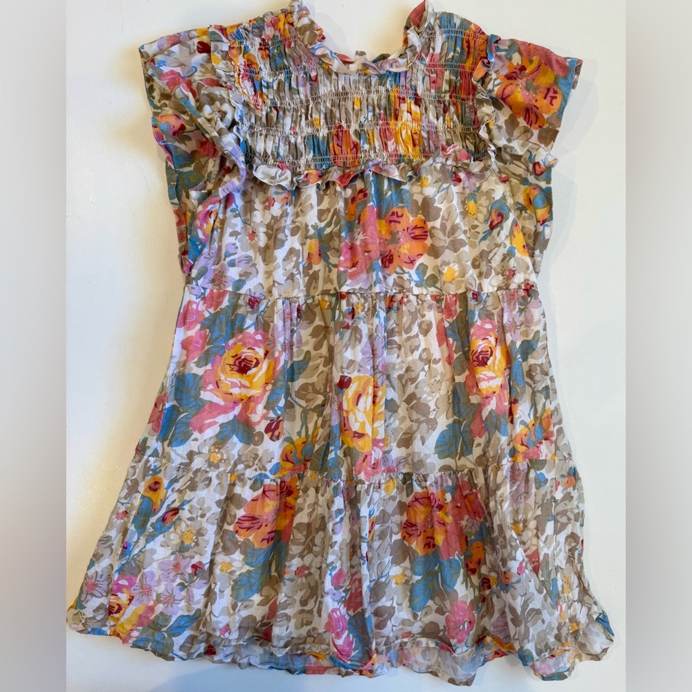 Sea New York Multicolor Smocked Dress